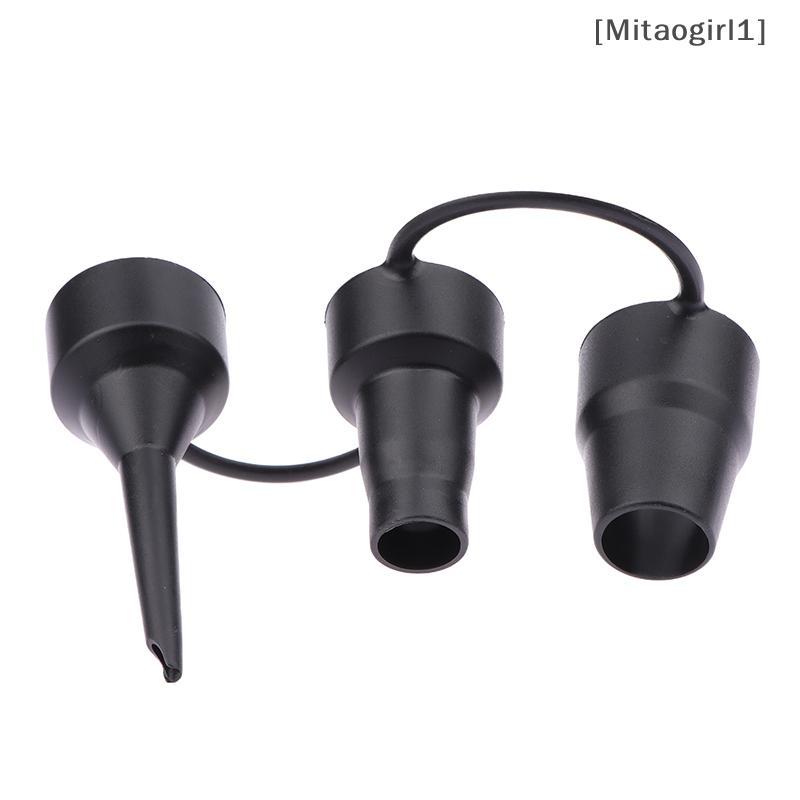[MG1] Bộ vòi phun máy bơm không khí di động 3 kích cỡ thay thế bằng nhựa cho đồ chơi bãi biển Sofa bể bơi [Vn]