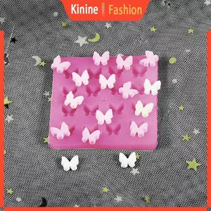 KIN Khuôn Socola Màu Hồng Polymer Đất Sét Khuôn Làm Bánh Khuôn DIY Dụng Cụ