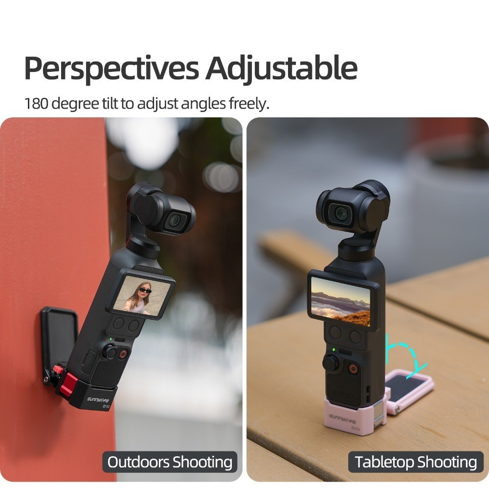 Dành cho DJI Osmo Pocket 4 / 3 Giá đỡ từ tính nhanh cho DJI Osmo Pocket 4 / 3 Đế có thể điều chỉnh cho DJI Osmo Pocket 4 / 3 Phụ kiện chụp ảnh di động