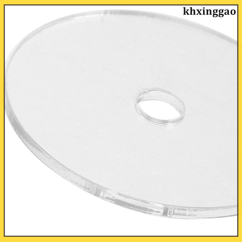 Album Mini 10 Chiếc Móc Khóa CD Trong Suốt Mặt Dây Chuyền Túi Trang Trí Tiệc Đĩa khxinggao