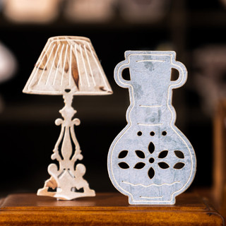 ENWEI 30 Cái [Life Prelude Series] Phong cách cổ điển Die Cut Home Chủ đề Giấy dán nhật ký đôi Gói để trang trí sổ lưu niệm