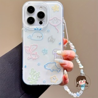 Kem Trắng Cá Heo Dễ Thương Cho Realme 8 7 6 5 2 Pro 8s 8i 7i 6s 6i 5s 5i C25 C25s C25Y C21Y C20A C17 C15 C12 C11 C2 C1 4G 5G Vỏ Điện Thoại Chống Rơi