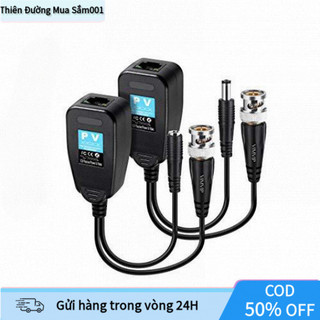 【COD】Balun chuyên dụng cho camera, tích hợp nguồn và cổng RJ45 - Có đèn báo, khả năng chống nhiễu và chống sét hiệu quả