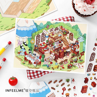 InfeelMe My Cabin 16.0 Cắt Dán Cảnh Giải Nén 2.5D Cảnh Quan