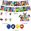ST2 99 Đêm trong rừng trang trí tiệc sinh nhật biểu ngữ bánh topper bóng bay bộ cung cấp TS2