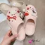 Dép Sục Nhựa Mềm Đế 7p Tôn Dáng Kèm Tick Mèo Dễ Thương