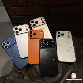 Ốp Lưng Cho Iphone 16 13 15 17 11 14 12 Pro Max Air 13 14 17 12 15 16 Pro Đơn Giản Ngay Lập Tức Thay Đổi Đến 17 Kính Từ Tính Matte Sạc Chống Sốc