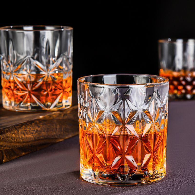 🔥Whisky Thanh Thủy Tinh Sáng Tạo Thủy Tinh Hộ Gia Đình Cocktail Thủy Tinh Rượu  Thủy Tinh O1QS