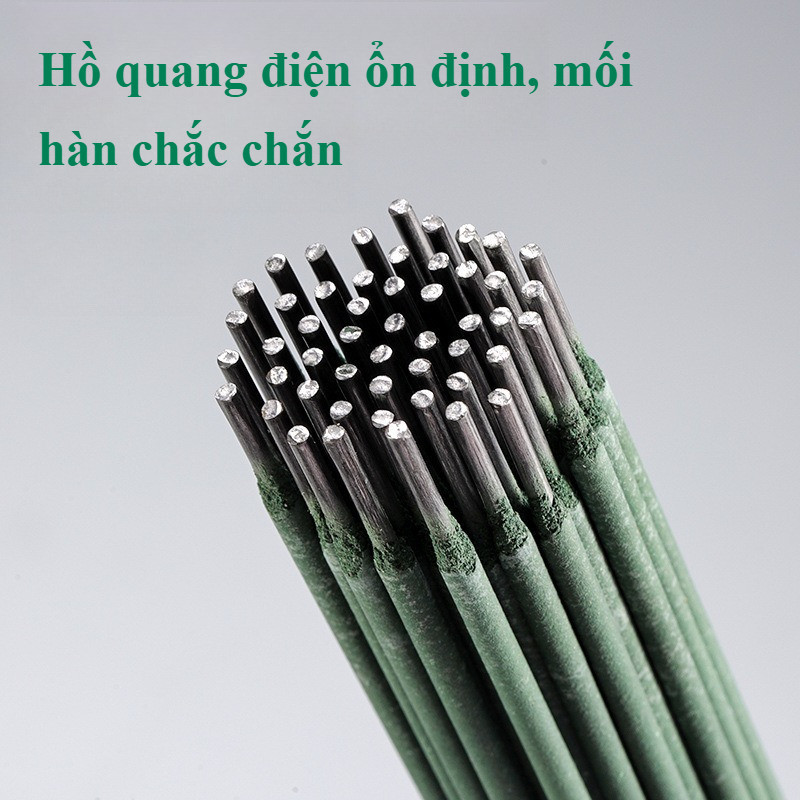 Que Hàn Xanh 2.0mm - Que Hàn Sắt Mỏng & Inox Chất Lượng Cao - Hàn Vật Liệu Mỏng Hiệu Quả, Mối Hàn Mịn & Chắc
