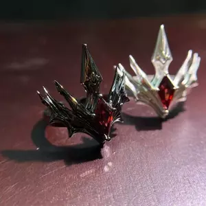 Người ngoài hành tinh Nhẫn vương miện không đều Yong En Champion Anime Trò chơi phong cách đen tối Mở vòng