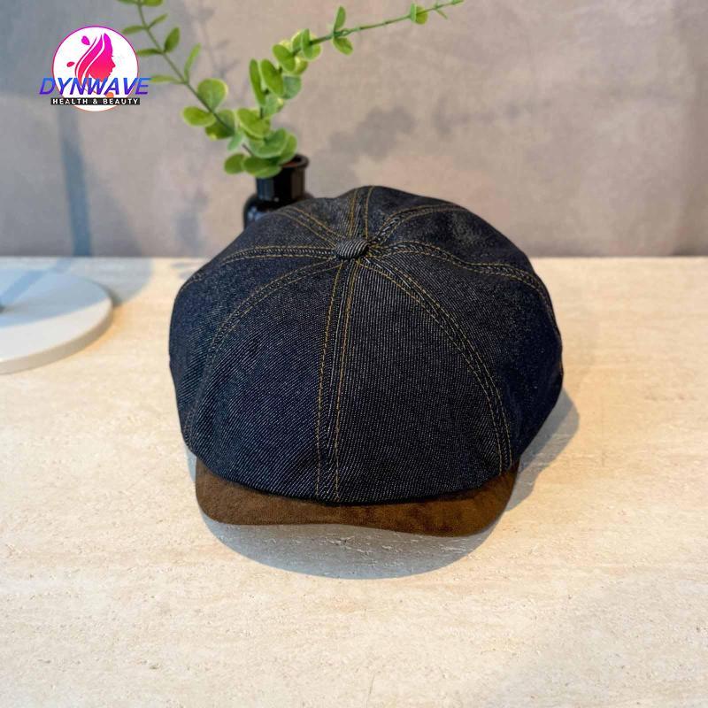Mũ nữ hợp thời trang với viền cong, phù hợp để mặc hàng ngày.