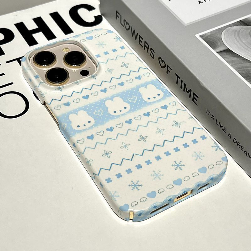 Ốp Điện Thoại Fil Island Miffy Rabbit QYJS Thích Hợp Cho IPhone 16 15 14 13 ProMax 12 PRO 17 AIR 11 7 8 PLUS XR XSMAX Ốp Lưng Cứng Niche Film Premium