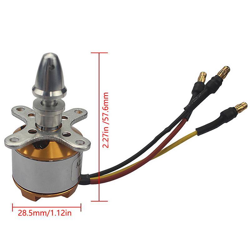 Động cơ không chổi than XUAN A2212 930 / 1000 / 1400 / 2200 / 2450 / 2700KV dành cho máy bay RC Động cơ chạy xa không chổi than đa năng VN