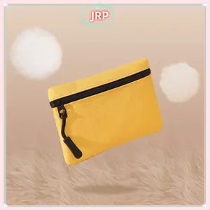 JRP Canvas Mini Ví Đựng Tiền Xu Có Dây Kéo Nhỏ Chìa Khóa Di Động Giá Đỡ Cho Nữ Bé Gái Hàng Ngày Essentials JRP