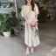 PANPIA- Đầm Maxi cổ điển mùa hè dành cho nữ Dây đeo chéo dài Camis giản dị Rỗng phong cách cho bữa tối bên bờ biển hoặc khu nghỉ mát Strolls