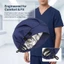 CATMALLER88 Bouffant Chemo Cap, Cotton Co Giãn Cao Cấp Co Giãn Phòng Hoạt Động Mũ Làm Việc, Lót Satin Mềm Mại Thoáng Khí HeadCover Mũ Y Tá Làm Việc Y Tá