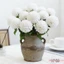 1 Thân cây hoa cúc nhân tạo Lễ hội Nhánh hoa giả Trang trí bình hoa cho vòng hoa thủ công DIY Trang trí ngày lễ tại nhà