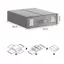 JCSYFAC Tấm Bộ Hộp Bảo Quản Tổ Chức Vải Gấp Cửa Sổ Dây Kéo Chăn Hộp Tổ Chức Tủ Quần Áo Giường Quần Áo Sắp Xếp Lưu Trữ Mới
