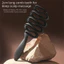 EBINLANDS Lược Cong Lớn Rỗng, Lược Tạo Kiểu Lông Mềm Bằng Nhựa, Lược Massage Da Đầu Chống Tĩnh Điện Thời Trang Salon