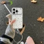 Ốp Điện Thoại Ngôi Sao Dễ Thương Phong Cách Hàn Quốc Cho Honor X5C X5B Plus Win RT Play 10 4G 5G Vỏ Mềm Da PU Trắng Đơn Giản