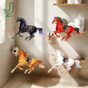 1 / 4 Chiếc Trâm Cài Ngựa Cung Hoàng Đạo Cho Nữ Động Vật Dễ Thương Pony Kim Loại Huy Hiệu Chân Quần Áo Bapa Phụ Kiện Quà Tặng Độc Đáo