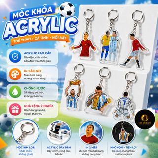 Móc khóa cầu thủ bóng đá, Móc khóa bóng đá, Móc khóa Messi, móc khóa Ronaldo,Neymar, quà tặng cho fan