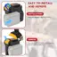 Bộ chuyển đổi pin 2 trong 1 Chuyển đổi cho pin 18V (2 chiếc) Làm việc cho công cụ điện không dây 20V cùng một bộ chuyển đổi pin 2 trong 1