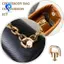 Đồng thau D Ring Studs 8 CÁI cho ví, cho đinh tán Ví Dây đeo phần cứng có dụng cụ đục lỗ-cho dây đeo túi xách bằng da DIY