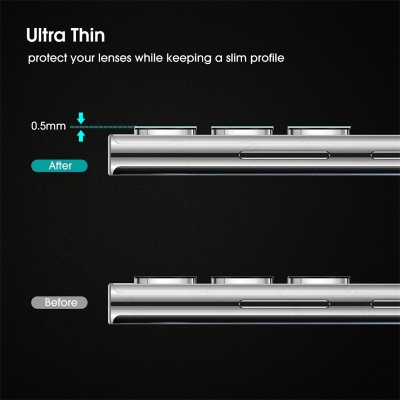 Dành Cho Samsung Galaxy Tab A11 + A11 A9 + A9 Mặt Sau Điện Thoại Bảo Vệ Camera Cho Samsung Galaxy TabA11 TabA11 + TabA9 + TabA9 Hợp Kim Nhôm Ống Kính Máy Ảnh Nắp Vòng Kính Cường Lực Ống Kính
