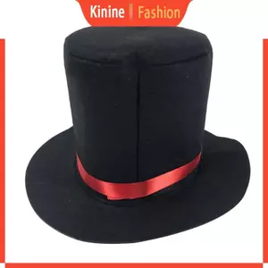 KIN Hat Magician Bowler Hat Mũ ảo thuật gia Sân khấu Jazz Phim truyền hình Mũ Ringmaster