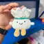 HFTOY Mới Sáng Tạo Cầu Lông Móc Khóa Lông Dễ Thương Sang Trọng Búp Bê Đồ Chơi Vui Nhộn Túi Mềm Trang Trí Mặt Dây Chuyền Bạn Bè Quà Tặng ~