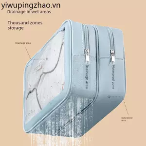 Túi Bảo Quản Túi Đựng Mỹ Phẩm Khô Ướt Tách Dung Tích Lớn Chống Thấm Nước Di Động Túi Bảo Quản Du Lịch Đi Chơi Thiết Bị Tập Thể Dục