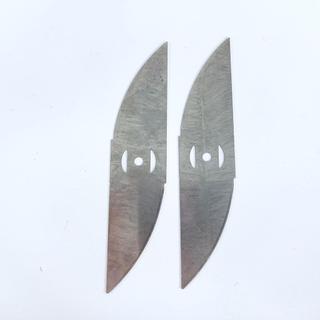 Combo 2 Lưỡi Dao Cắt Cỏ 15cm Hợp Kim, Lưỡi Cắt Sắc Bén, Bền, Chống Mòn, Dùng Cho Máy Cắt Cỏ 1800w 6in