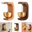 PlumHOUSE Chuông gió bằng gỗ Chuông cửa bằng đồng thau từ tính Không dây Jingle Lối vào Chuông cửa Mặt dây chuyền để trang trí nhà cửa vào cửa để nhắc nhở VN