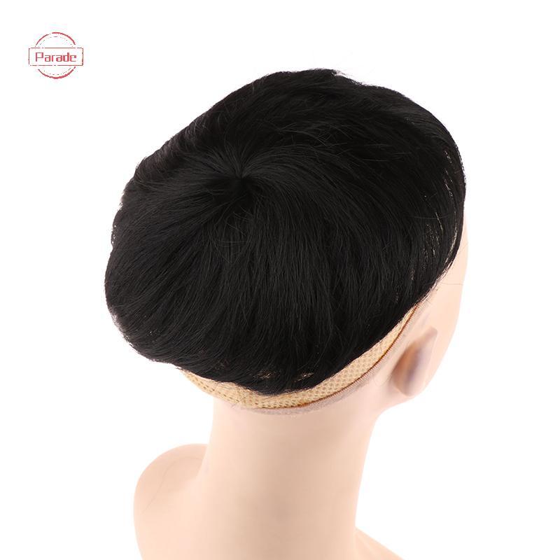 Các mẫu tóc giả ngắn khối cho nam, che hói và mái tóc bạc, phong cách thời trang