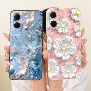 Dành Cho Tecno Spark Go 2 Ốp Lưng KM4 Sáng Tạo Thỏ Mèo Hoạt Hình Bao Silicon Mềm Chống Rơi Vỏ Điện Thoại Cho Tecno Spark Go2 2S Vỏ