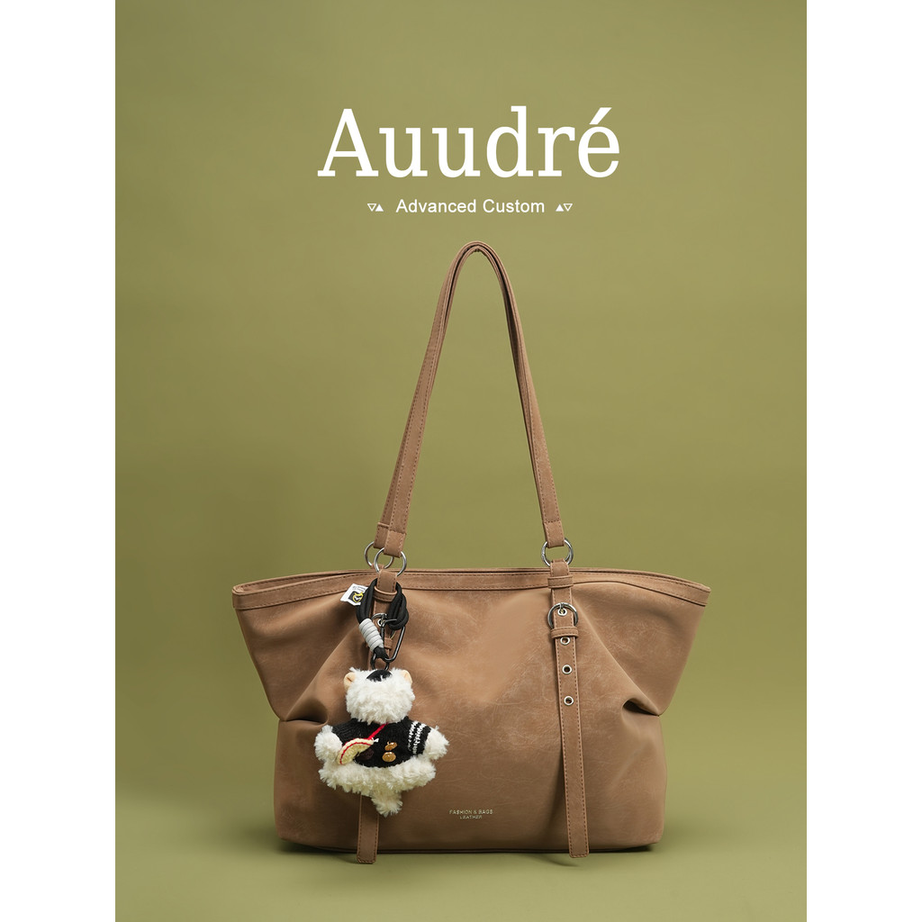 Auudre Casual Retro Túi Dung Tích Lớn Nữ Đi Làm Túi Tote Đeo Vai | BigBuy360 - bigbuy360.vn