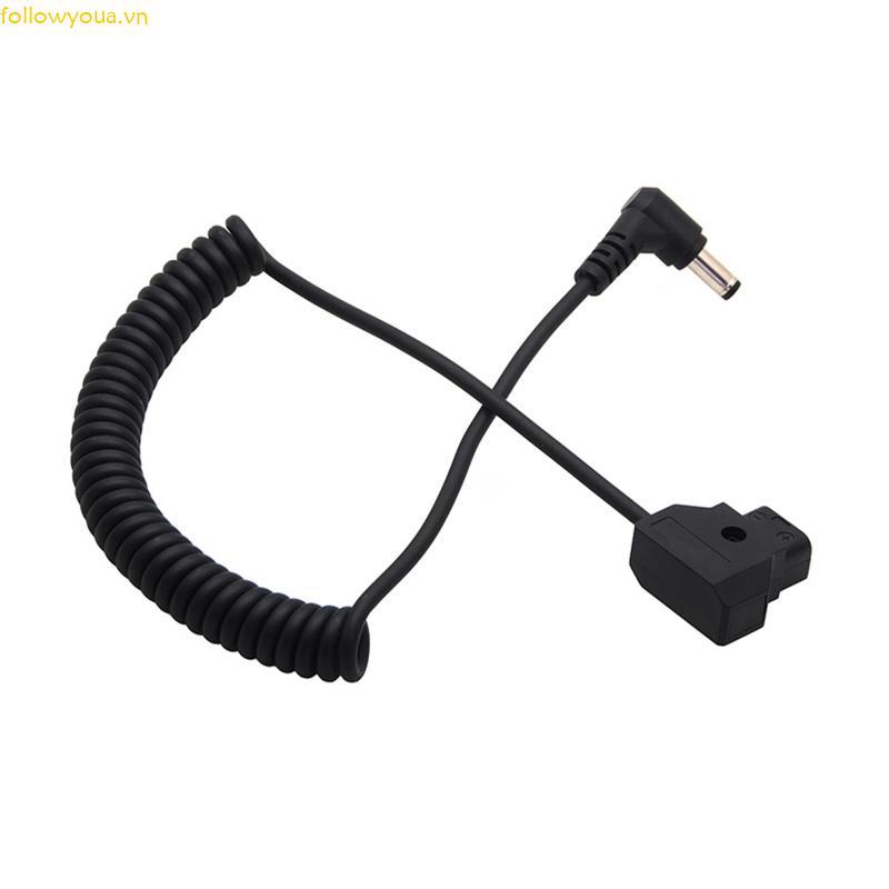 Fol D-Tap Nam Kết Nối Cho DC 5 5x2 5mm Cắm Dây Nguồn Cáp Cho BMCC BPC 4K Camera Màn Hình Video Light Photograp