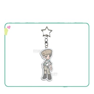 Kpop Thần tượng PLAVE 2026 Túi lịch Móc khóa Mặt dây chuyền Acrylic Lời chào theo mùa