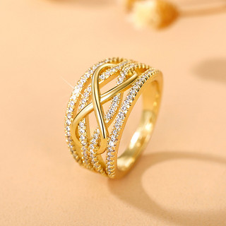 Nhẫn Zircon Bạc S925 Trang Sức Thời Trang Đơn Giản Quà Tặng Nữ