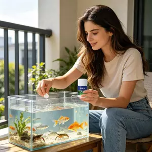 Máy làm sạch bể cá 150 Đếm Công cụ làm sạch rêu tác dụng nhanh mạnh mẽ Máy tính bảng làm sạch bể cá cho ao ngoài trời trong nhà jiwvn