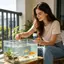 Máy làm sạch bể cá 150 Đếm Công cụ làm sạch rêu tác dụng nhanh mạnh mẽ Máy tính bảng làm sạch bể cá cho ao ngoài trời trong nhà jiwvn