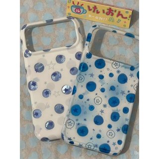 Ốp Điện Thoại Thích Hợp Cho iPhone Gilt Star Smudge Blueberry Thích Hợp Cho iPhone17promax Vỏ Điện Thoại 16pro Vỏ Hợp Thời Trang 15 / 14 / 1312x Vỏ Bảo Vệ SVM5