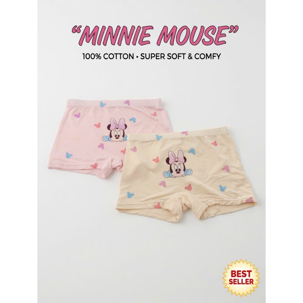SET 2 - SET 5 Quần Chip Minie cotton kháng khuẩn mềm mát, thoáng mát co giãn