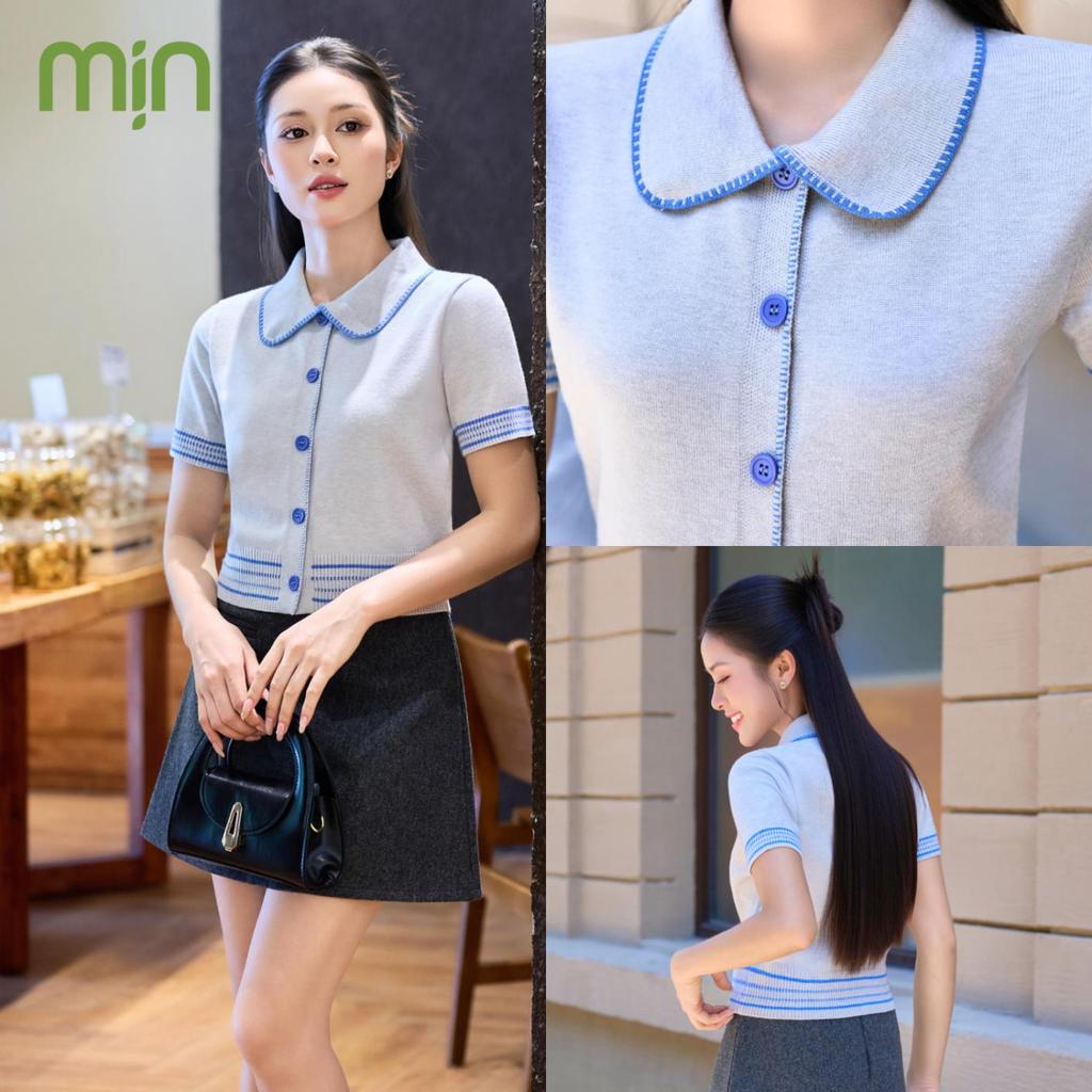 Áo Polo nữ Cổ Sen Cotton Dệt kim PL02 MỊN VN form vừa tôn dáng