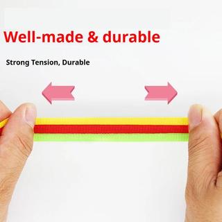 Dây giày hình bầu dục rộng 0,6 cm, unisex, dây buộc chất lượng cao cho giày thể thao và giày bóng rổ, có nhiều màu, 1 đôi