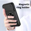 Giáp Xoay Ống Kính Trượt Funda Cho Iphone 17 Pro Max Ốp Lưng Vòng Từ Tính Cho Iphone 17 Pro Có Thể Gập Lại Chân Đế Capa