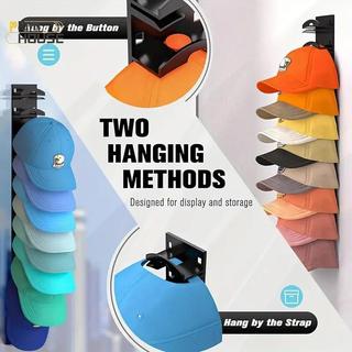 PlumHOUSE 10Grids Nắp Treo Tường Ra Mũ Giá Đỡ Mũ Bóng Chày Khăn Ra Giá Đỡ Tủ Quần Áo Móc Treo Lưu Trữ Phụ Kiện Tiết Kiệm Không Gian VN