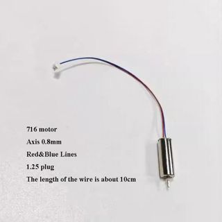 HOBBYIN 10 Chiếc Drone Foam Quadcopter Motor, Động Cơ Máy Bay Điều Khiển Từ Xa Hợp Kim 716 816 8520, Động Cơ Nhỏ 10 / 11 / 13cm