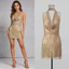 Shining Hot Kim Cương Gợi Cảm Nữ Thần Dây Cổ Chữ V Dây Váy Váy Mùa Hè 2026 Phong Cách Mới Đầm Nữ Nữ